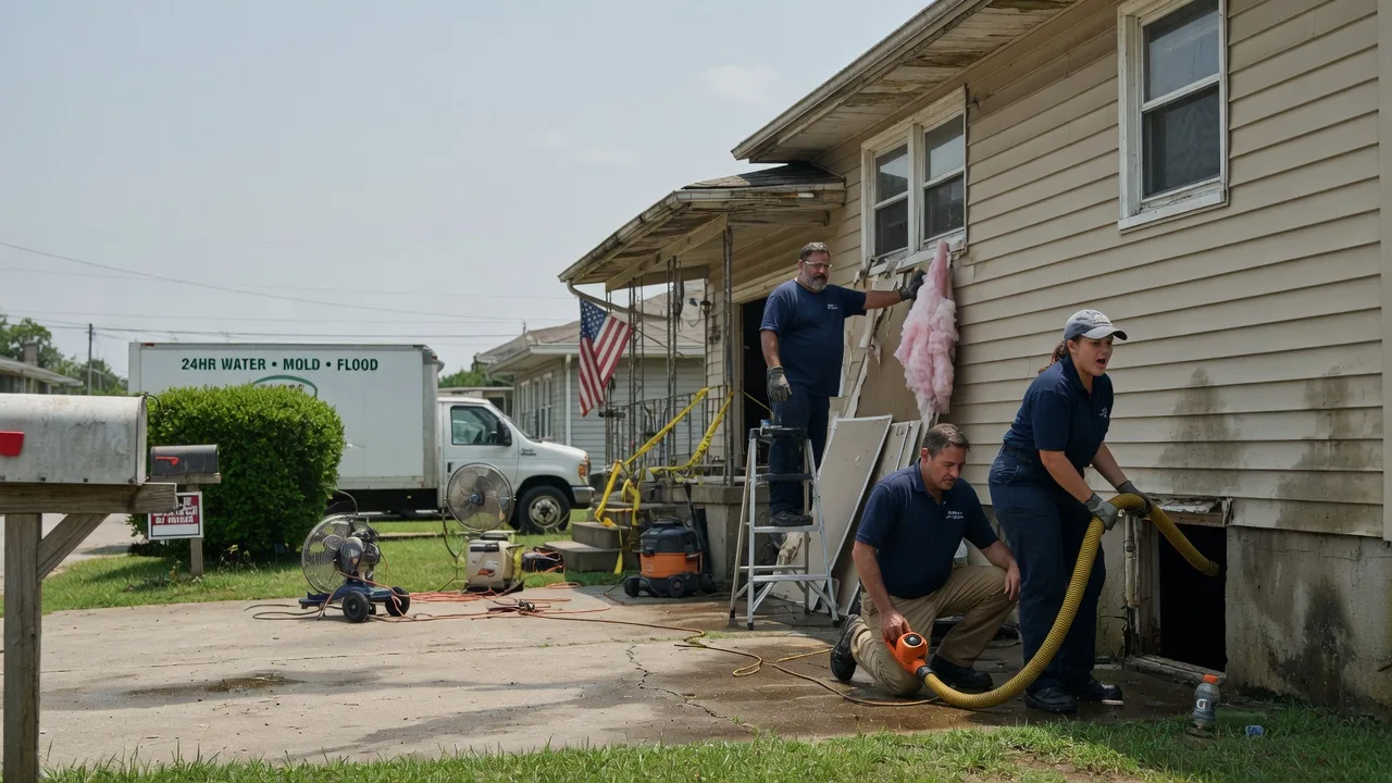 Water Damage Repair in Lincoln University, PA near me